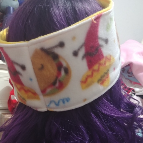 🌮Handmade Happy Taco Print EarWarmer Set - Picture 9 of 9